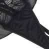 Subblime - Teddy Halter Neck Dos Nu Dentelle Noir L/Xl